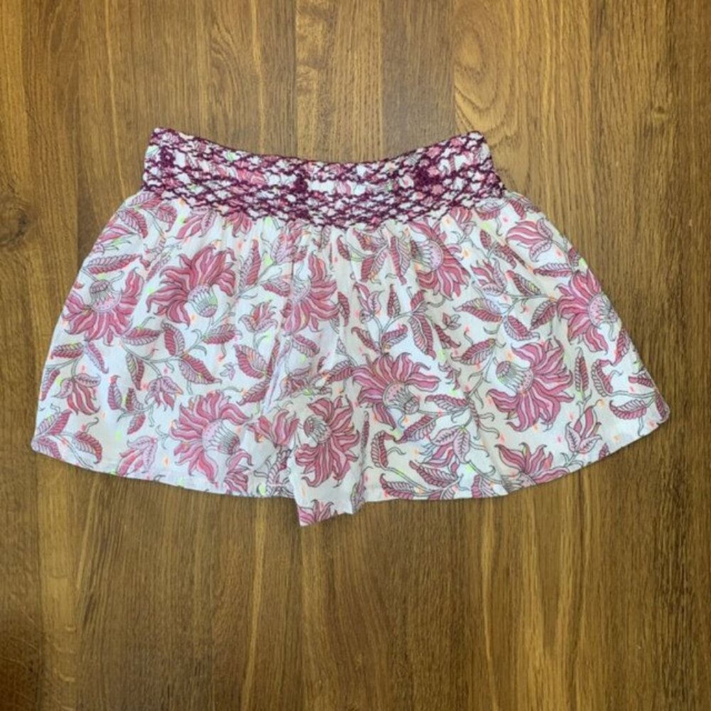 PEEK Floral Pixie Skort Baby Girls 18-24 NWT Pink Toddler Girl Skirt Shorts NEW - Picture 2 of 5
